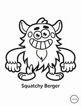 Gonoodle Coloring Pages Sheets Champ Color Noodle Go Brain Champs Squatchy Printable Berger Character Frise Bichon Print Valentines Also May sketch template