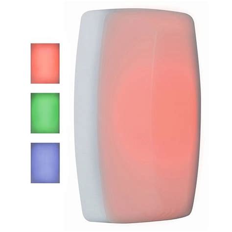 single gang multi color led dome light  sounder