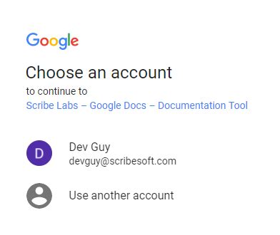 google docs documentation tool