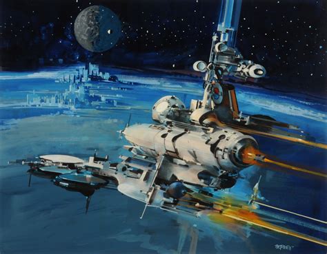 John Berkey S Space Art Makes Me Nostalgic For A Future That Never Was