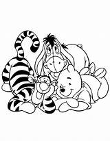 Coloring Pages Winnie Pooh Book sketch template