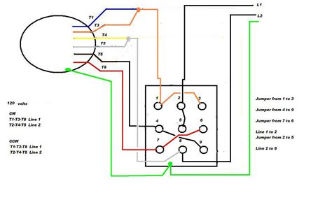 electric motor  wiring diagram