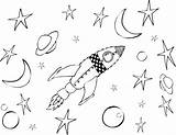 Coloring Rocket Space Pages Colouring Ship Astronomy Print Drawing Printable Simple Scene Craft Getcolorings Cut Color Printables Getdrawings Pdf Sheet sketch template