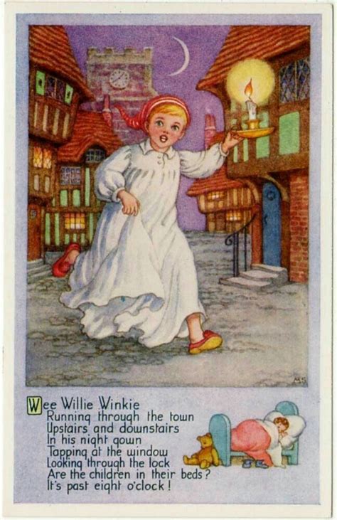 wee willie winkie  nursery rhymes nursery rhymes poems wee willie winkie