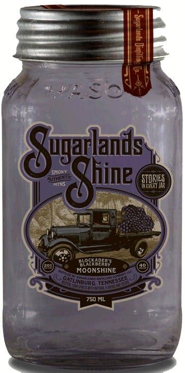 sugarlands distilling co blockaders blackberry moonshine 750ml