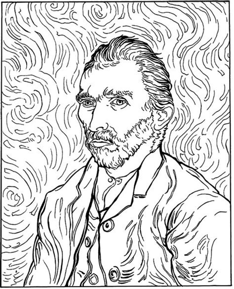 famous artist coloring pages amys wandering