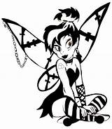 Tinkerbell Emo Clipartmag Pinclipart sketch template