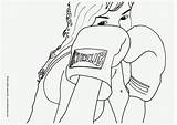 Coloring Boxing Pages Sports Printable Karate Judo Color Others Kids Sheets Edupics Kleurplaat Boksen Schoolplaten Large sketch template