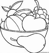 Fruteros Frutas Dibujos Verduras Frutero Canastos sketch template