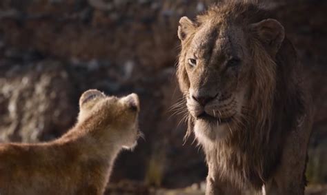 Disney S The Lion King Clip Shows Iconic Simba And Scar Moment