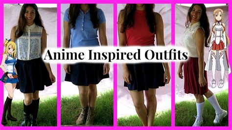 anime inspired outfits youtube