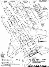 Eagle Mcdonnell Douglas Drawing Blueprint Plans Blueprints Model Getdrawings Details Aerofred Blueprintbox Category sketch template