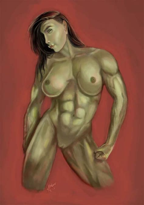 naked muscular orc muscular orc women luscious