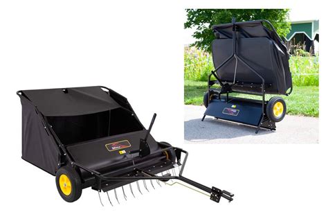 top   tow  lawn sweeper   review vk perfect