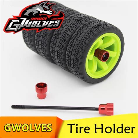 buy gwolves  rc mm tires wheel metal tire holder tire storage receptacle