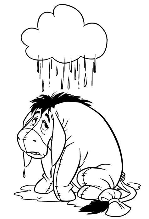 xmas stuff  eeyore christmas coloring pages christmas coloring