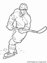Hockey Penguins Nhl Worksheets Sidel Johanna Bramkarz sketch template