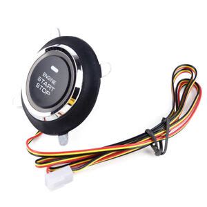 pin car engine start push button ignition switch keyless entry cm cable ebay