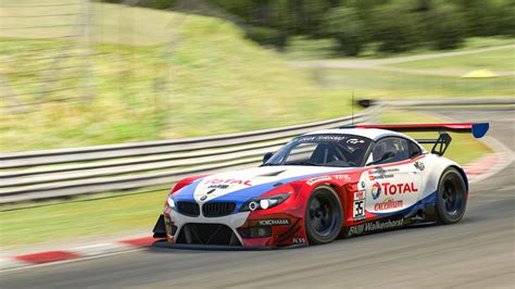 Two Bmw Z4 Gt3 Cars Finish On The Podium On The Virtual Nordschleife