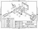 Mechanical Engineer Drawing Engine Air Getdrawings Compressed sketch template