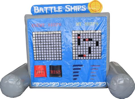battle ship inflatable game ig carnivals  kids  heart