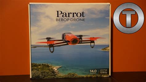 parrot bebop drone unboxing youtube