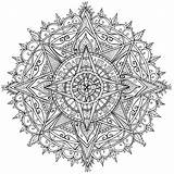Mandala Star Coloring Pages Mandalas Drawing Pattern Print Adult 000px Nicely Colour Should Square Very  So Size Patterns sketch template