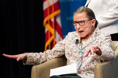 which politician actually said that ruth bader ginsburg would be dead