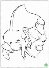Dumbo Coloring Dinokids Pages Close Coloringdisney sketch template