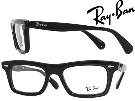 woodnet rakuten global market ray ban eyeglass frame black rayban