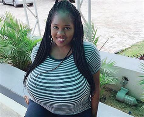 “my Huge Boobs Brings Joy And Embarrassment” – Nigerian Lady Obianuju