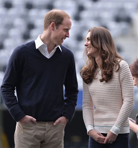 the duke and duchess of cambridge shared a sweet moment during their