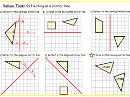 reflection worksheets teaching resources