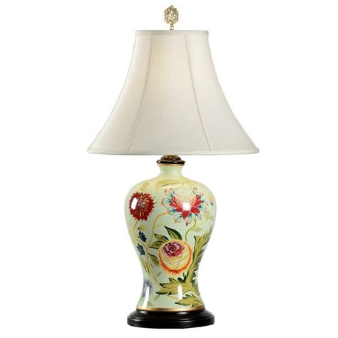 marketplace porcelain table lamp red table lamp traditional table