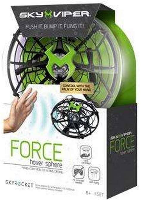 bizak drone sky viper force hover sphere detects obstacles motion control price