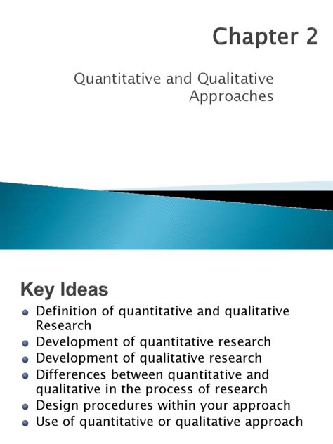chapter  qualitative research quantitative research
