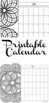 Calendar Printable Pages Monthly Month Coloring Calendars Print Kids Printables Time Planner Year Each Entire Temeculablogs Blank Schedule Many Calender sketch template