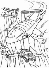 Thunderbirds Thunderbird Ausmalbilder Malvorlagen Coloriages Animierte Animaatjes Rocket Cliparts Bild Mewarnai Colorare Fernsehserie Colorier Animasi Malvorlage Bergerak Malvorlagen1001 Animes sketch template