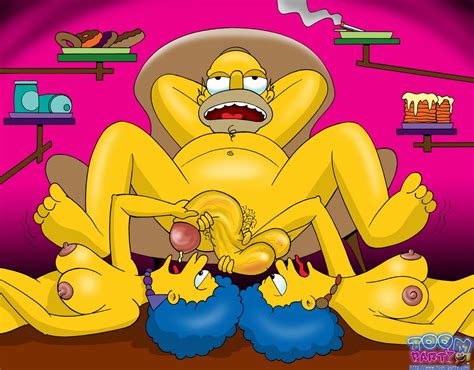 rule 34 female homer simpson human male patty bouvier selma bouvier