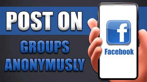 how to post anonymously on facebook groups [new tutorial 2023] youtube