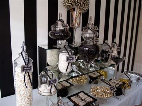 southern blue celebrations black candy buffets and dessert tables