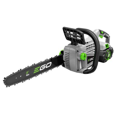 ego    volt lithium ion cordless chainsaw  ah battery  charger included cs