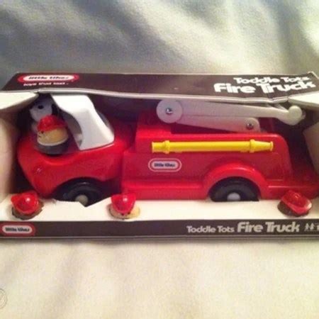 toy story toddle tots fire truck vintage  tikes toddle tots