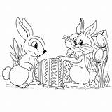 Voor Verven Paasei Konijn Choose Board Coloring Pages Kids Easter Bunny sketch template