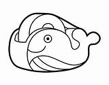 Tape Coloring Whale Adhesive Coloringcrew sketch template