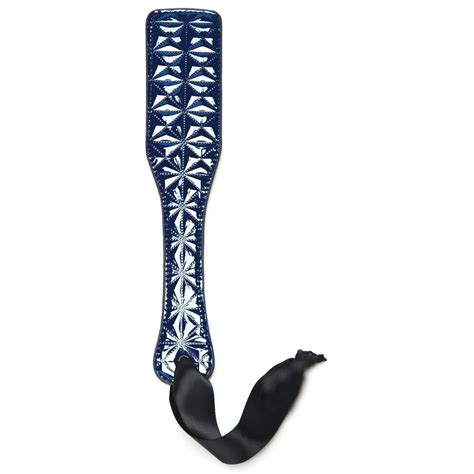 whip smart diamond collection spanking paddle blue sex toys