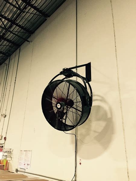 wall floor mounted fans rite hite king materials handling
