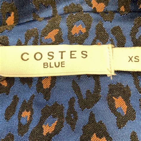 costes blue blazer groesse xs blaumehrfarbig elasthanviskosepolyester ebay