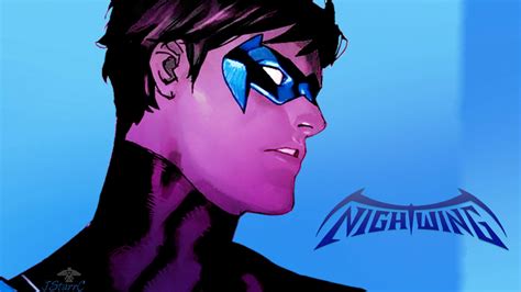 Nightwing Dick Grayson Dc Comics Wallpaper 43445508 Fanpop
