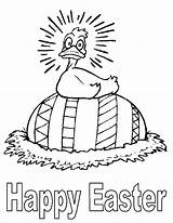 Easter Coloring Pages Happy Duck Kids Bestcoloringpagesforkids sketch template